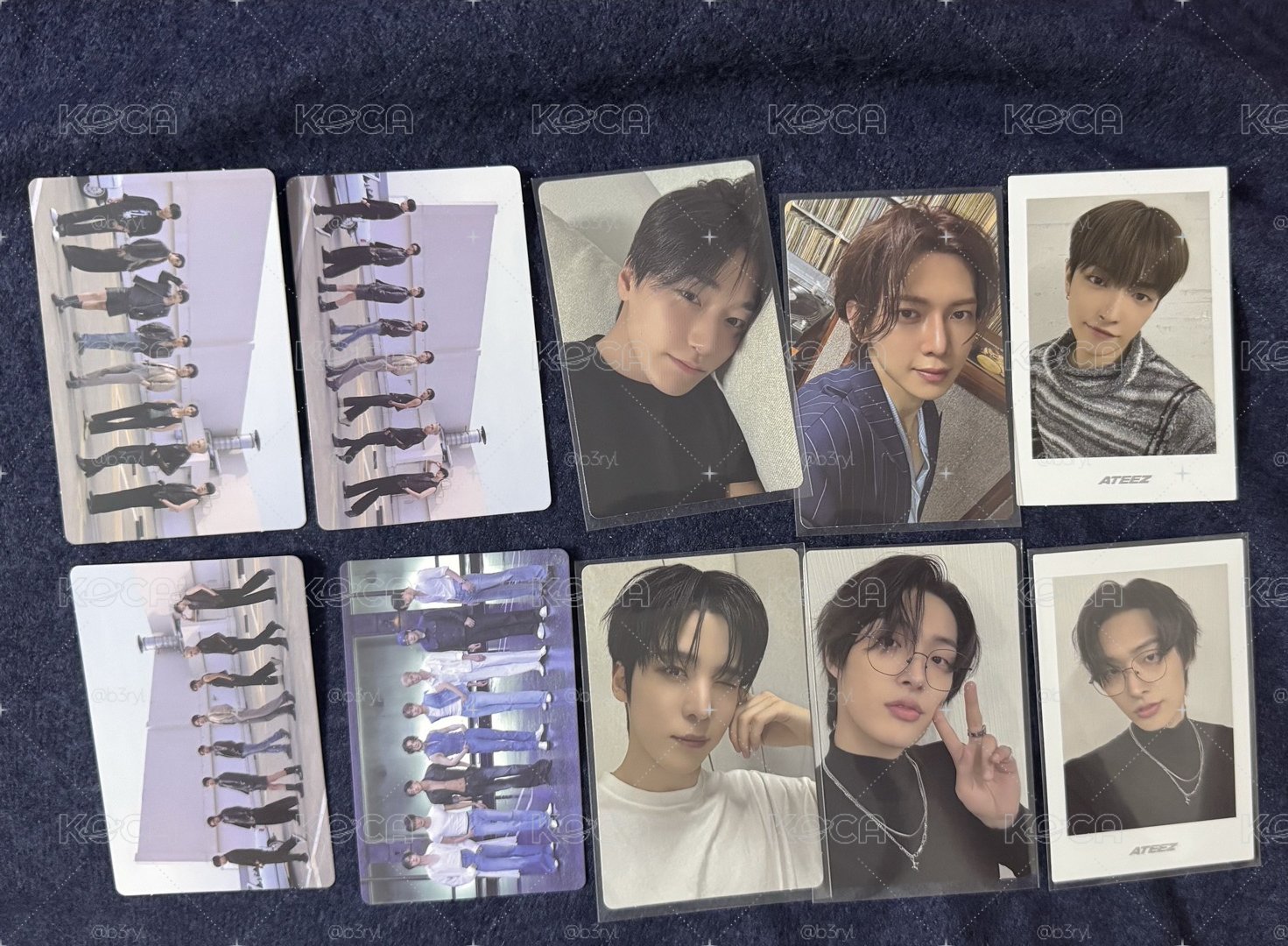 ATEEZ MITO卡套 小卡8張