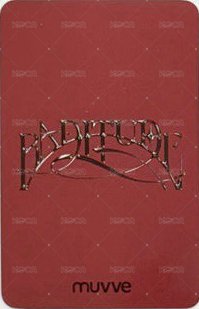 BADITUDE mu 2.0線上 簽售卡  背面