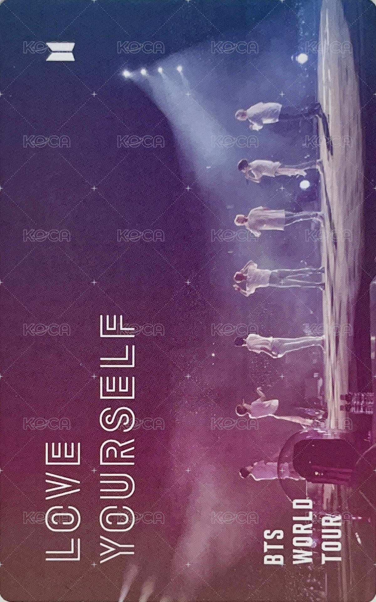 LY Tour 演唱會 DVD / CD 卡 首爾 藍光版 團卡 背面