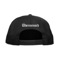 ÜBERMENSCH STRUCTURED SNAPBACK HAT (BLACK)