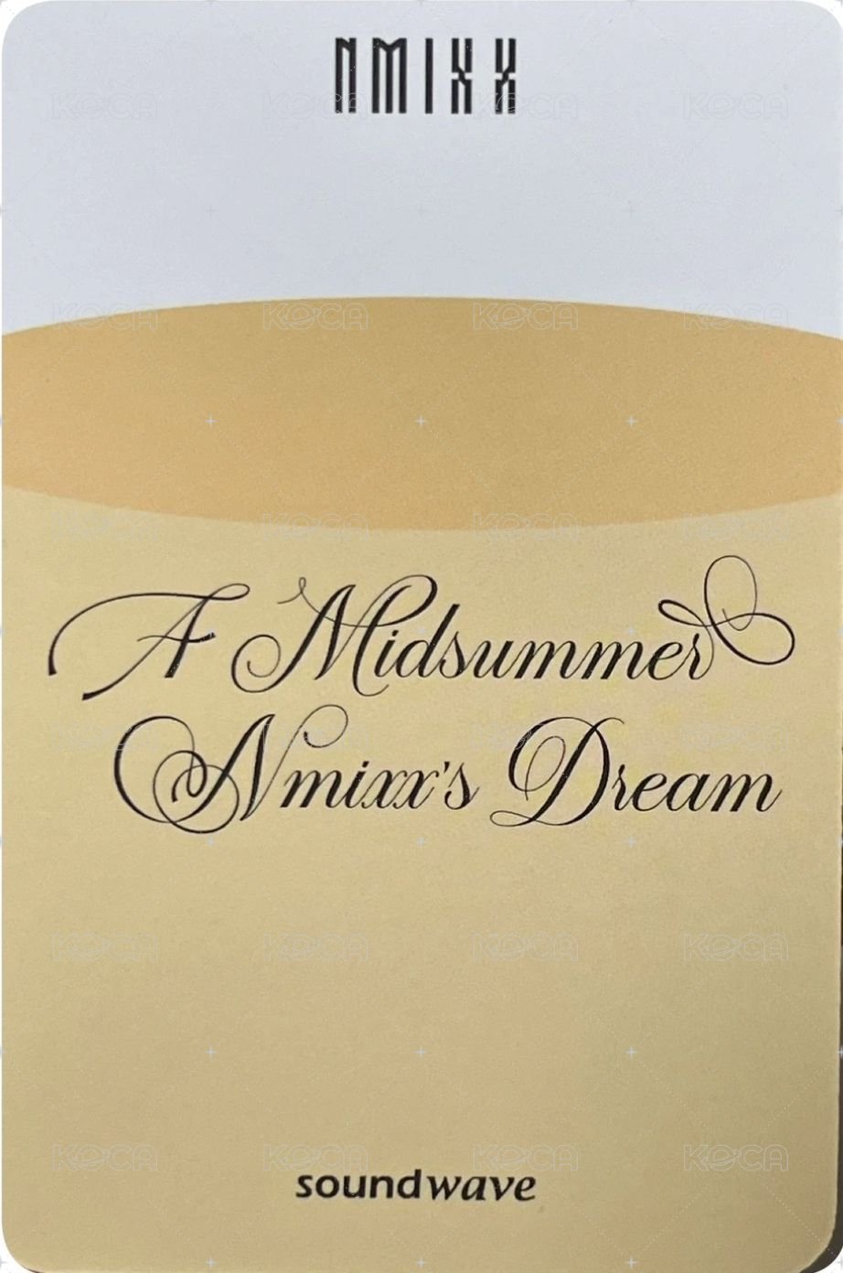 仲夏夜 sw 2.0 幸運卡 牛奶雙人 背面