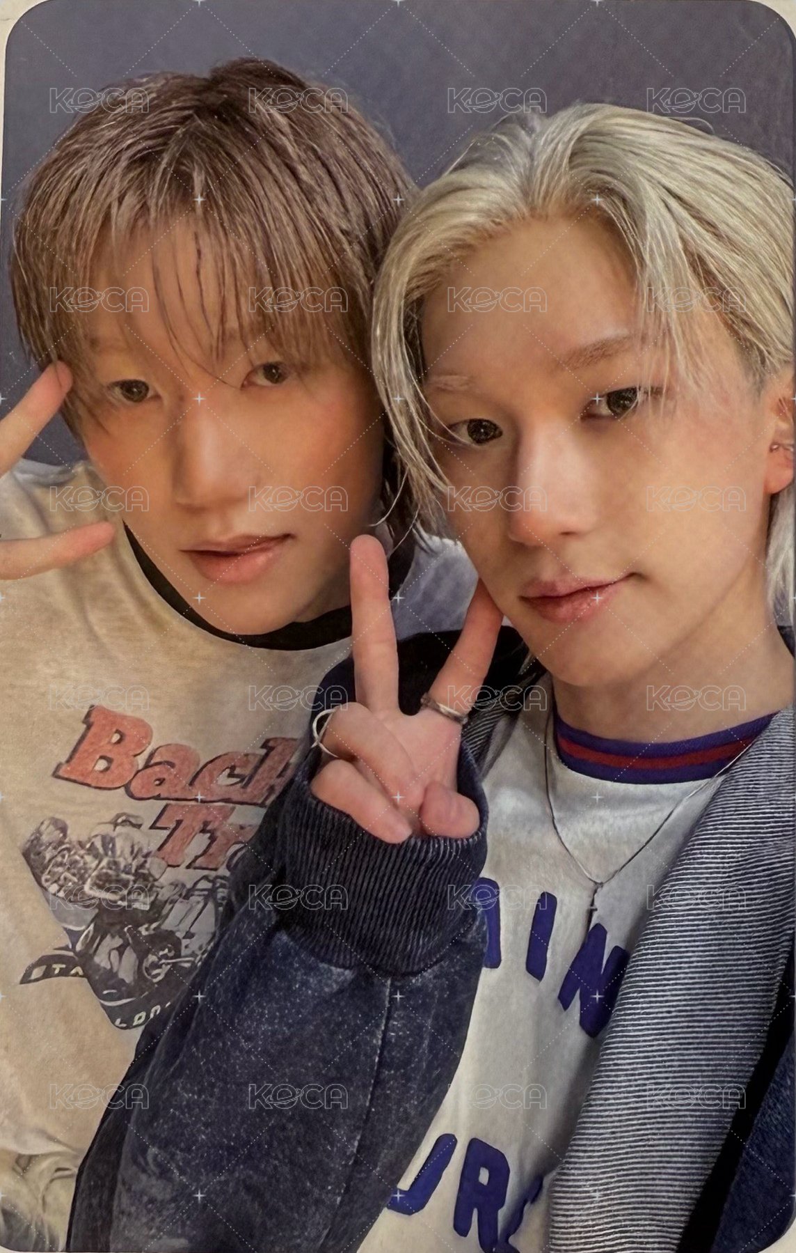 DUH 專輯卡 雙人卡 正面