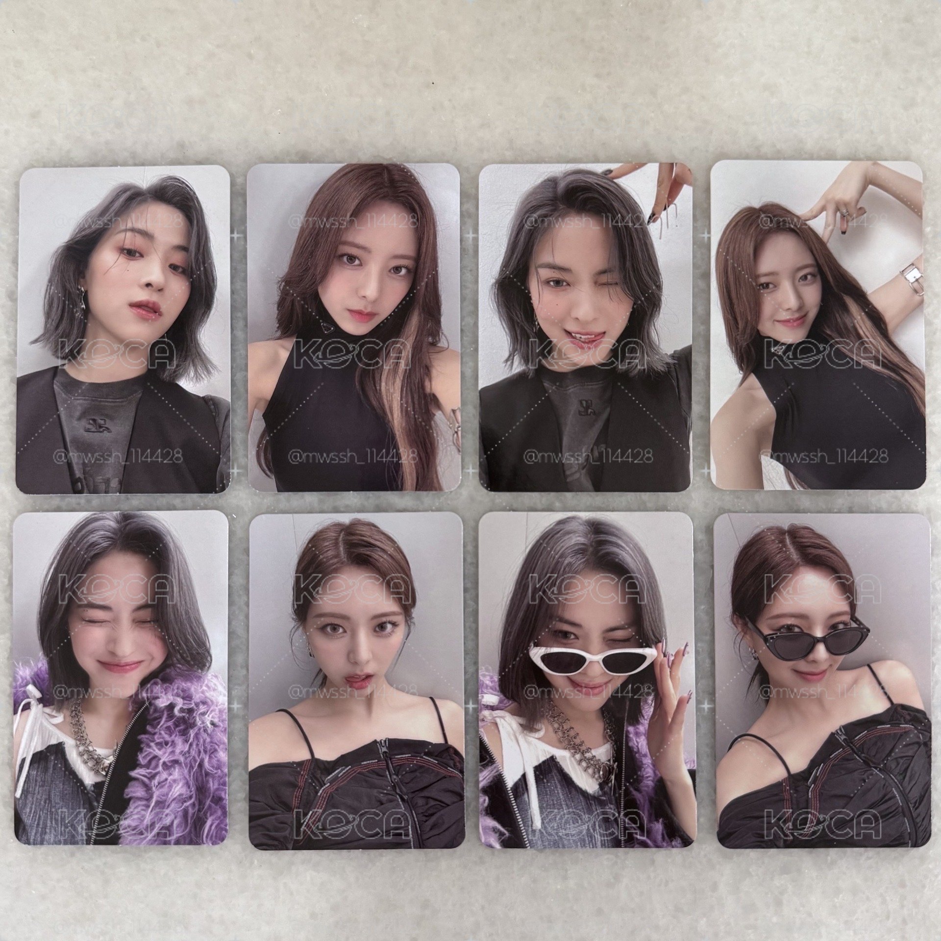 ITZY 申留真 申有娜 小卡 歷年專卡