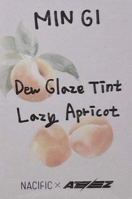 NACIFIC 代言卡 9.0 背面