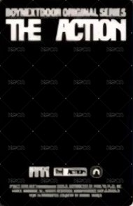 The Action General market 單封 特典卡  背面