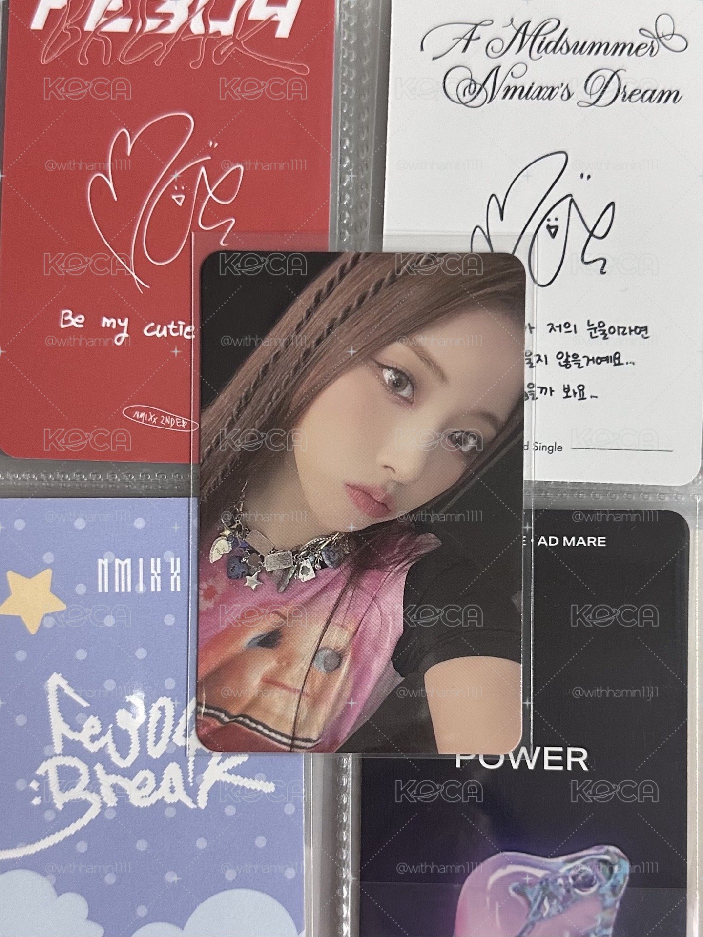 Nmixx Jiwoo 專卡
