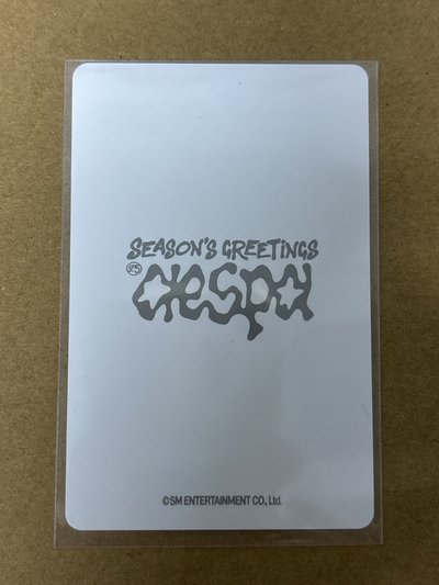 aespa Karina 柚子 2025年曆 隨機卡 後續 A版柚