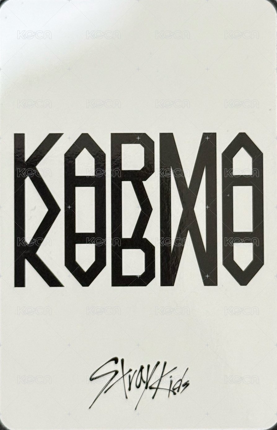 KARMA walmart 特典卡  背面