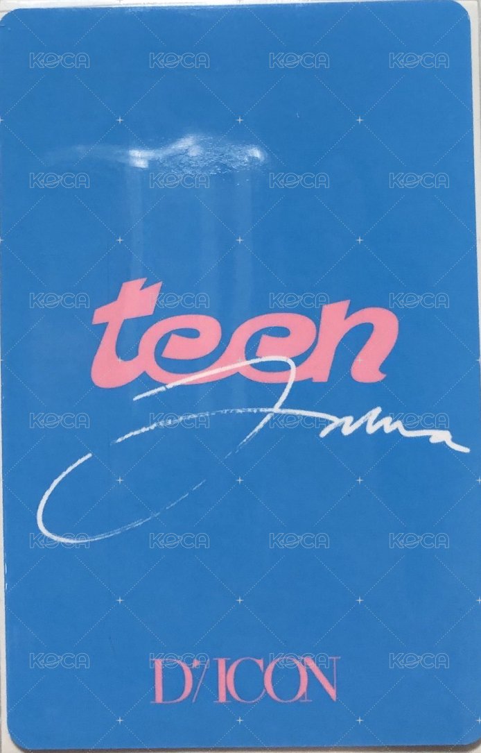 22’D社 D社 周邊卡  背面