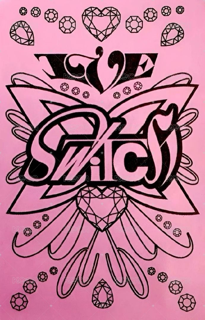 IVE SWITCH 專輯卡 LOVED IVE ver. 背面