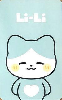 二巡 jyp TWINZY 中娃/大娃 周邊卡 Li-Li 