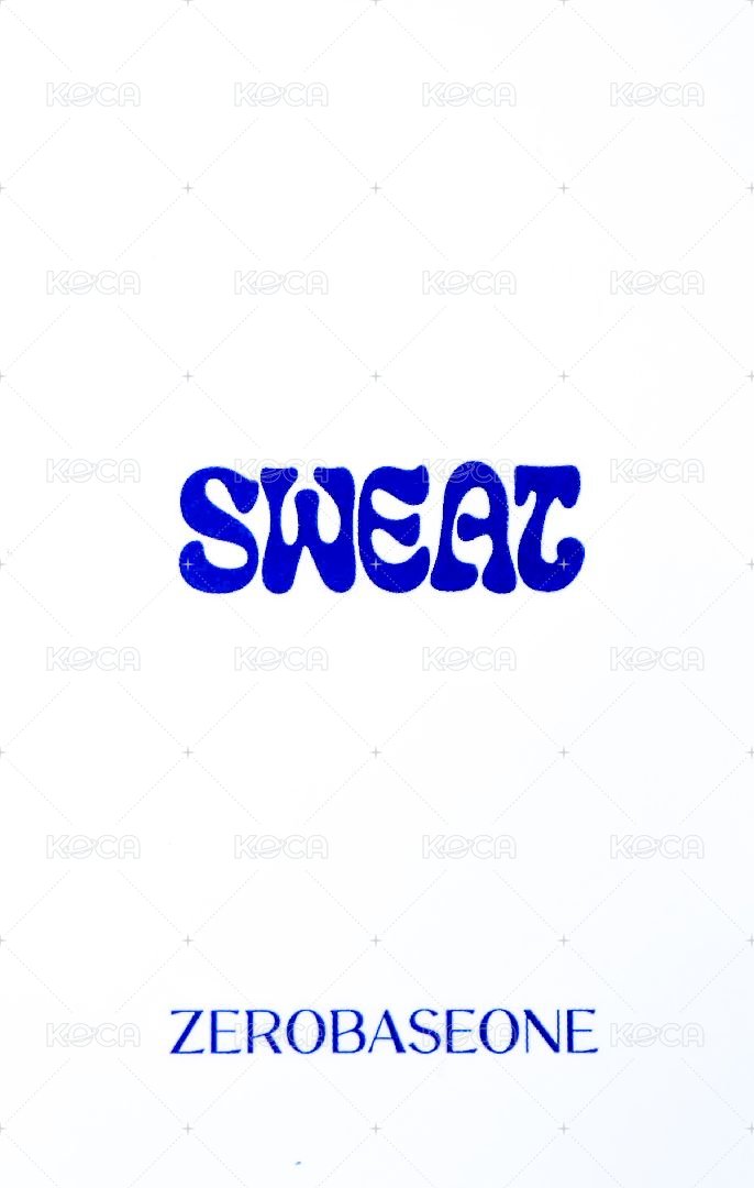 迷三 打歌卡 SWEAT 背面
