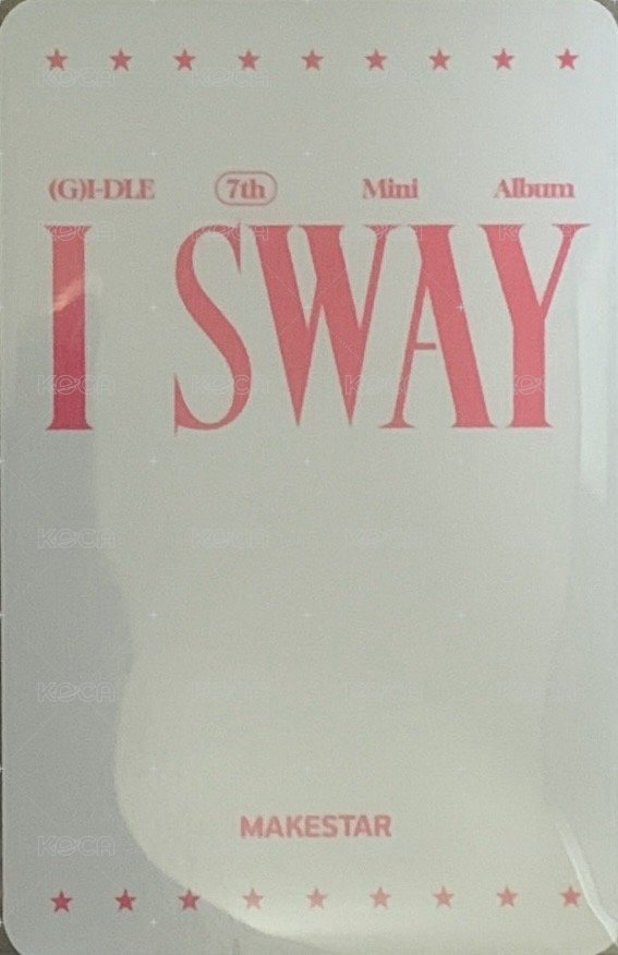 I SWAY ms 4.0 幸運卡 冰涼貼刷 背面