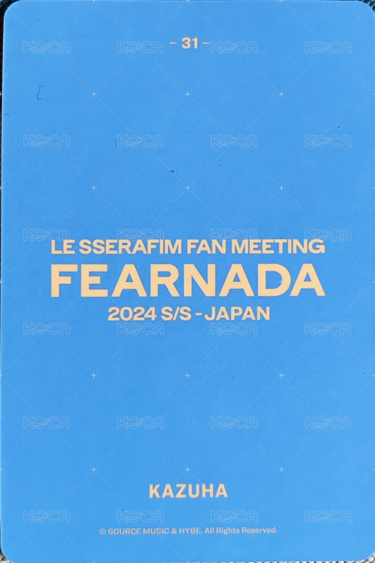 24‘fm JP 隨機卡  背面