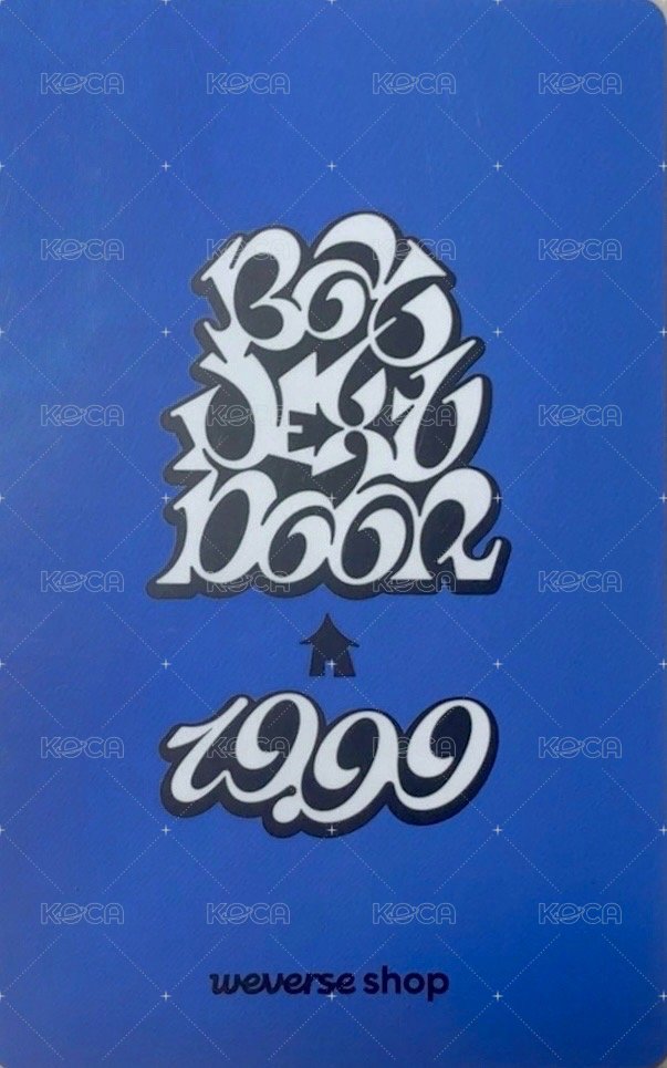 19.99 wvs 單封 特典卡 6 背面