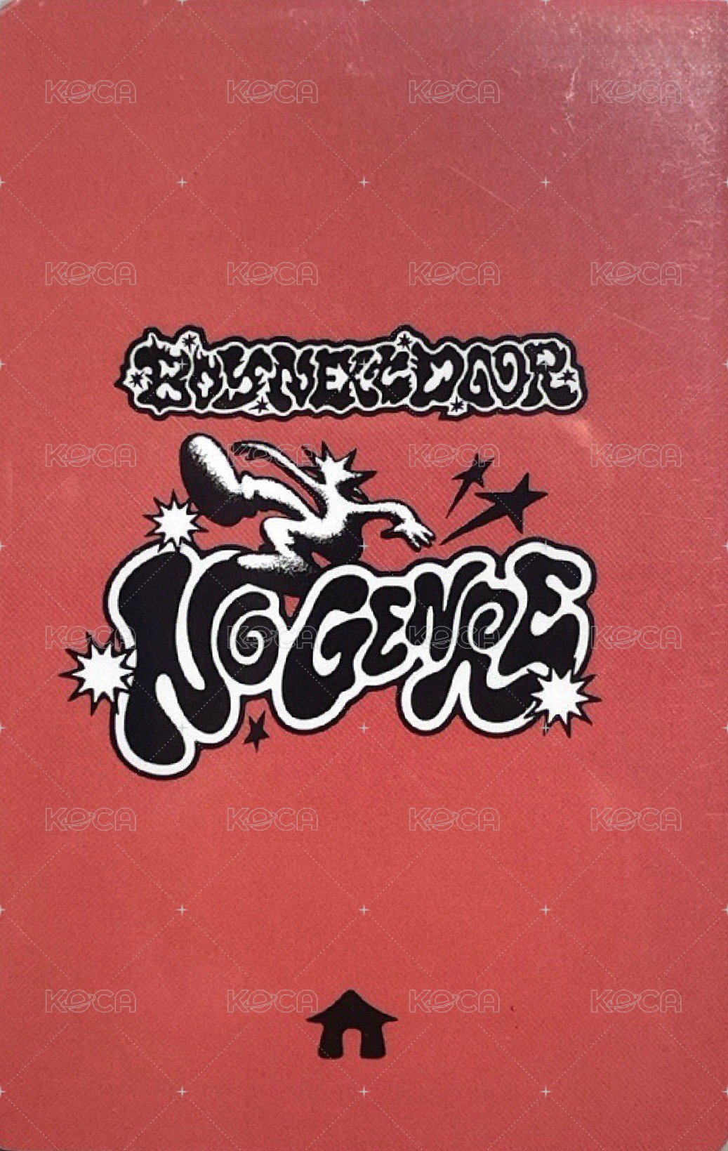 No Genre yzy 2.0 特典卡 3 背面