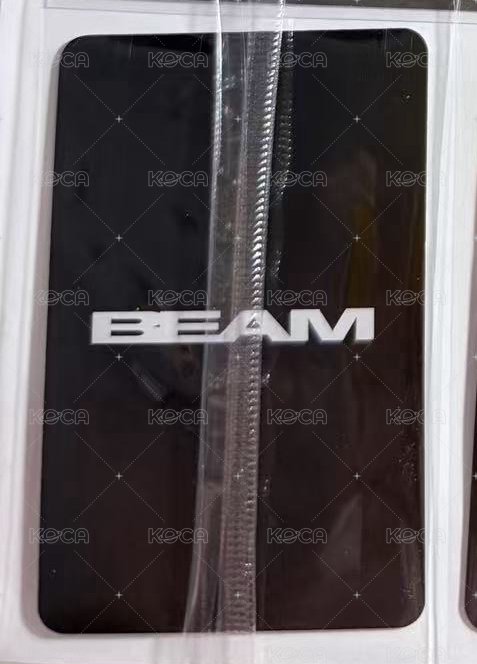 HxW<BEAM> k4 特典卡  背面