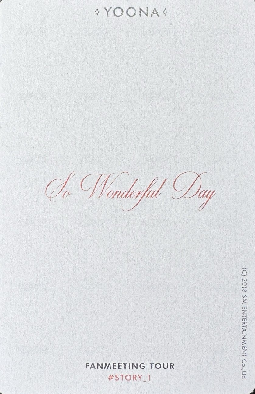 2018 FM 周邊卡 貼紙卡 背面