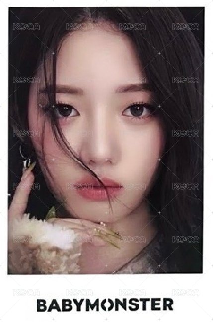 BABYMONS7ER wvs 特典卡 “SHEESH”預售拍立得 正面