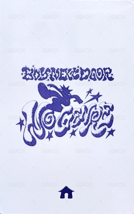 No Genre yzy 1.0 簽售卡 1 背面