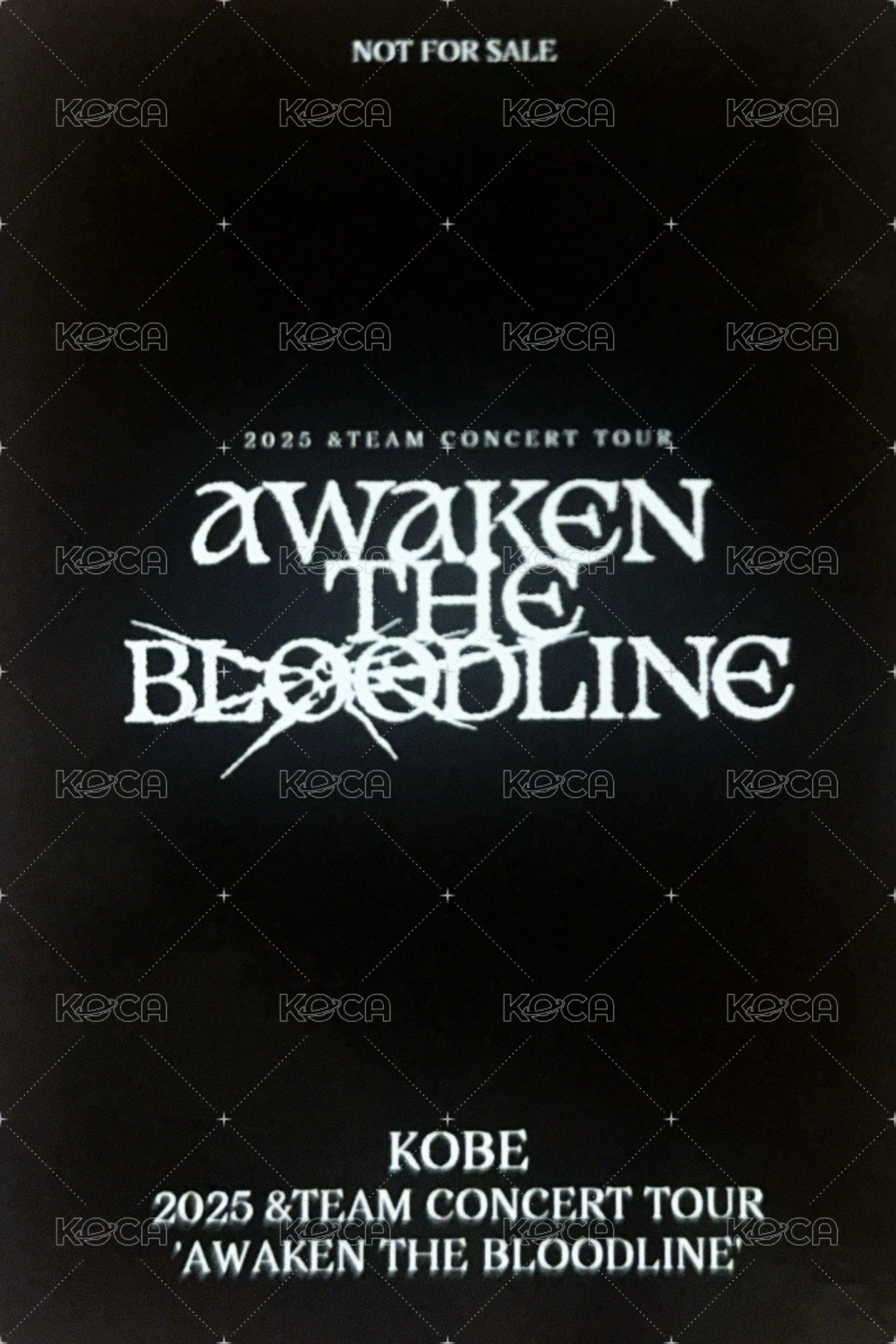 ATB 入場卡 / 場限卡 KOBE 兵庫場 場限卡 背面