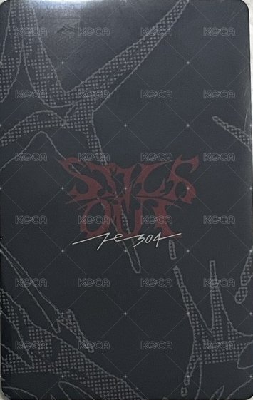 STICK OUT 滿額卡 快閃店滿額卡 背面