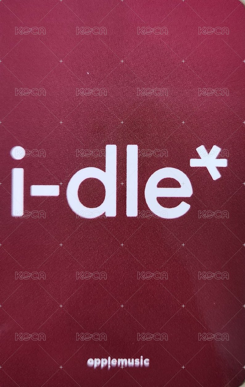 We are am 3.0 線下 簽售卡  背面