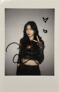 CRAZY yzy 特典卡 復刻拍立得