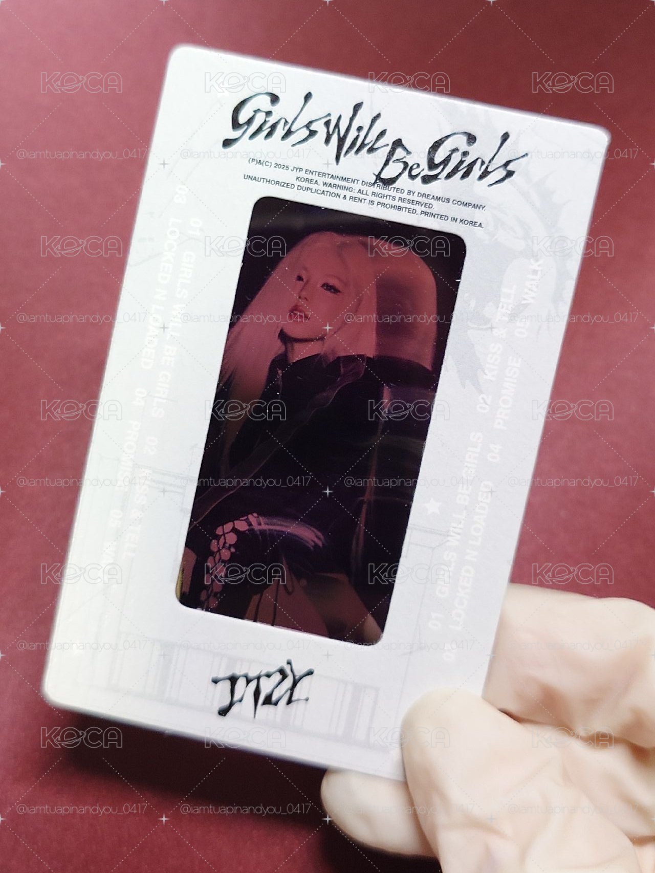 預購禮 ITZY GWBG yeji 志
