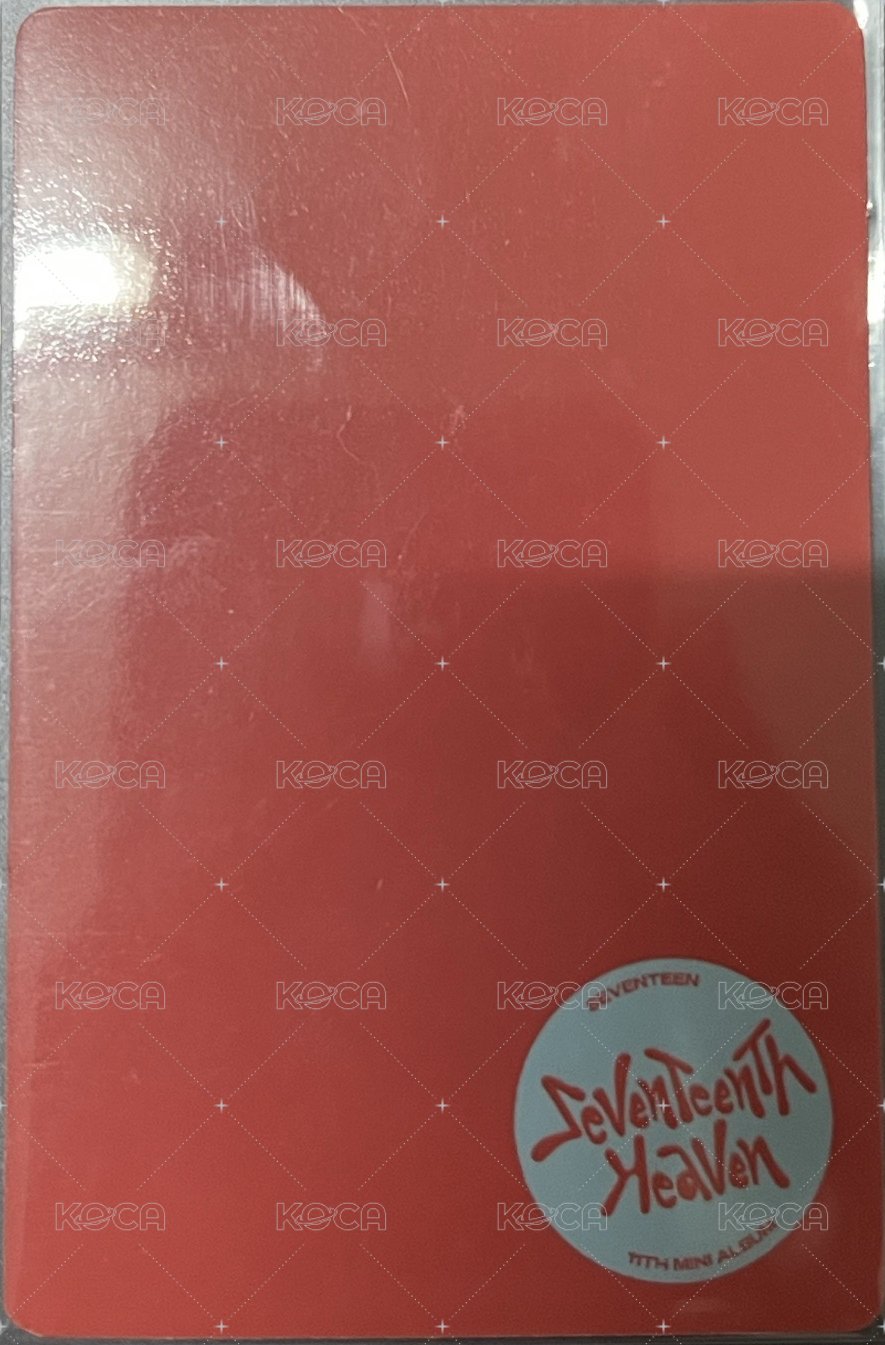 MINI11 target 特典卡  背面