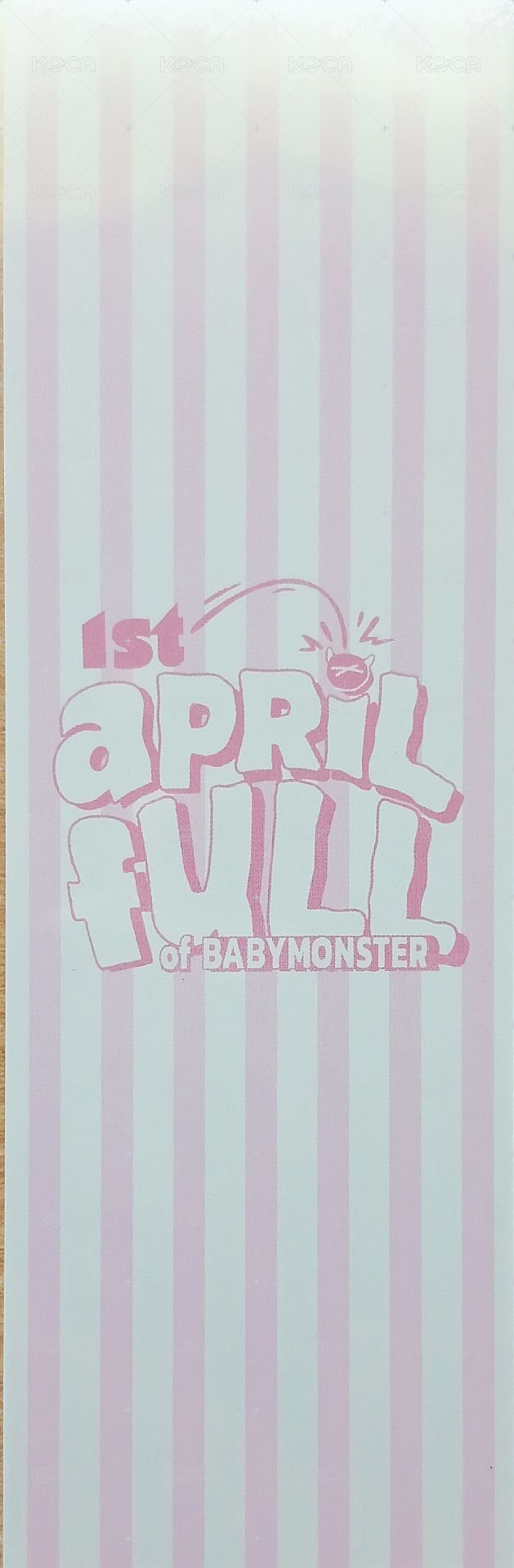 一週年寫真書 yg 人生四格卡  背面