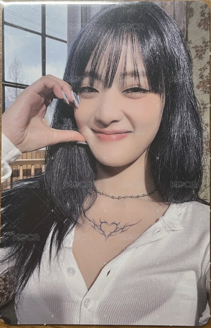 I feel 專輯卡  正面