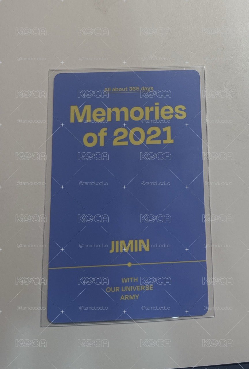 2021回憶錄普 jimin