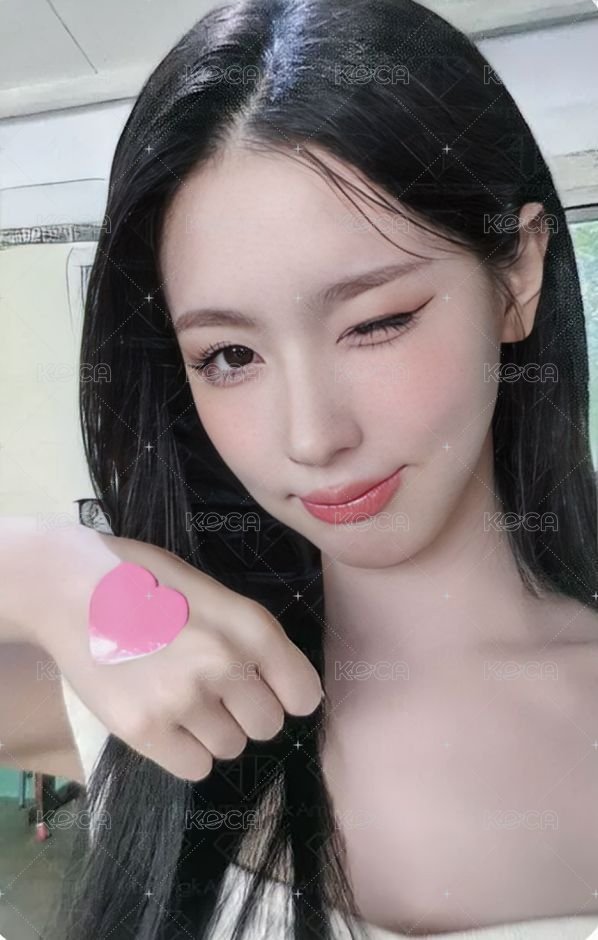 正規二 ms 14.0 簽售卡 愛心貼紙 正面