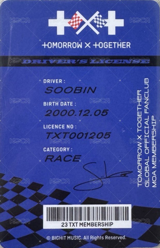 四期會員 會員禮卡 護目鏡彬 背面