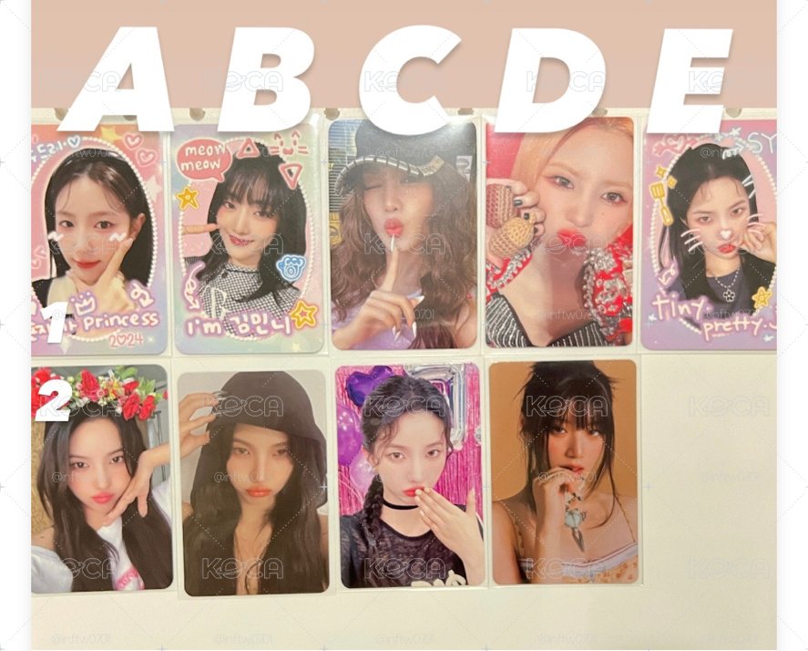 曺薇娟 Minnie 田小娟 特典