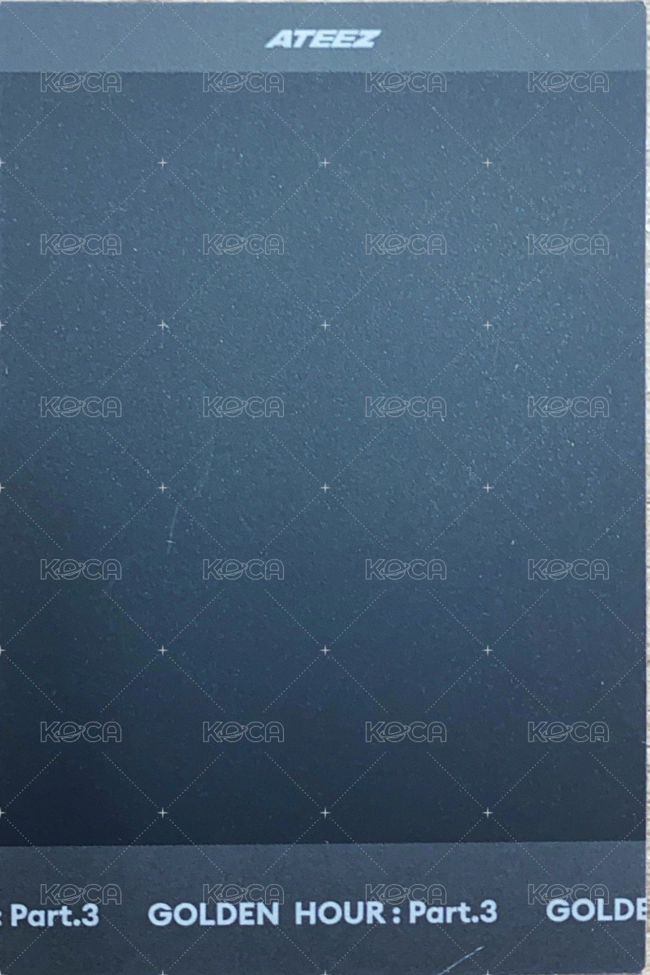 GH3 專輯卡 POCA 偽拍立得ver. 背面