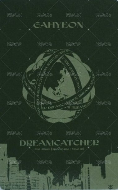 正規二輯 專輯卡  背面