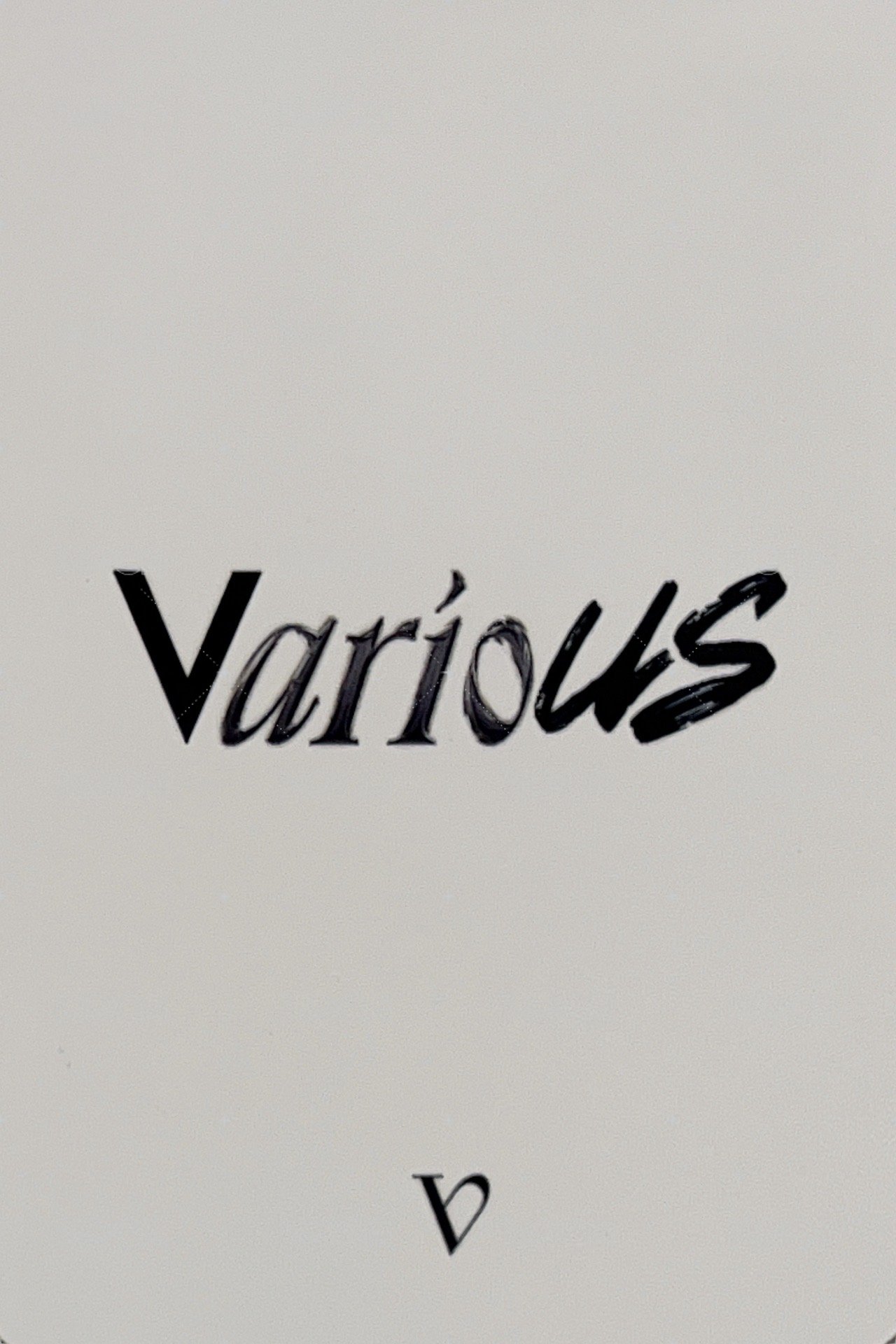 迷三 新那拉 線下 簽售卡  背面