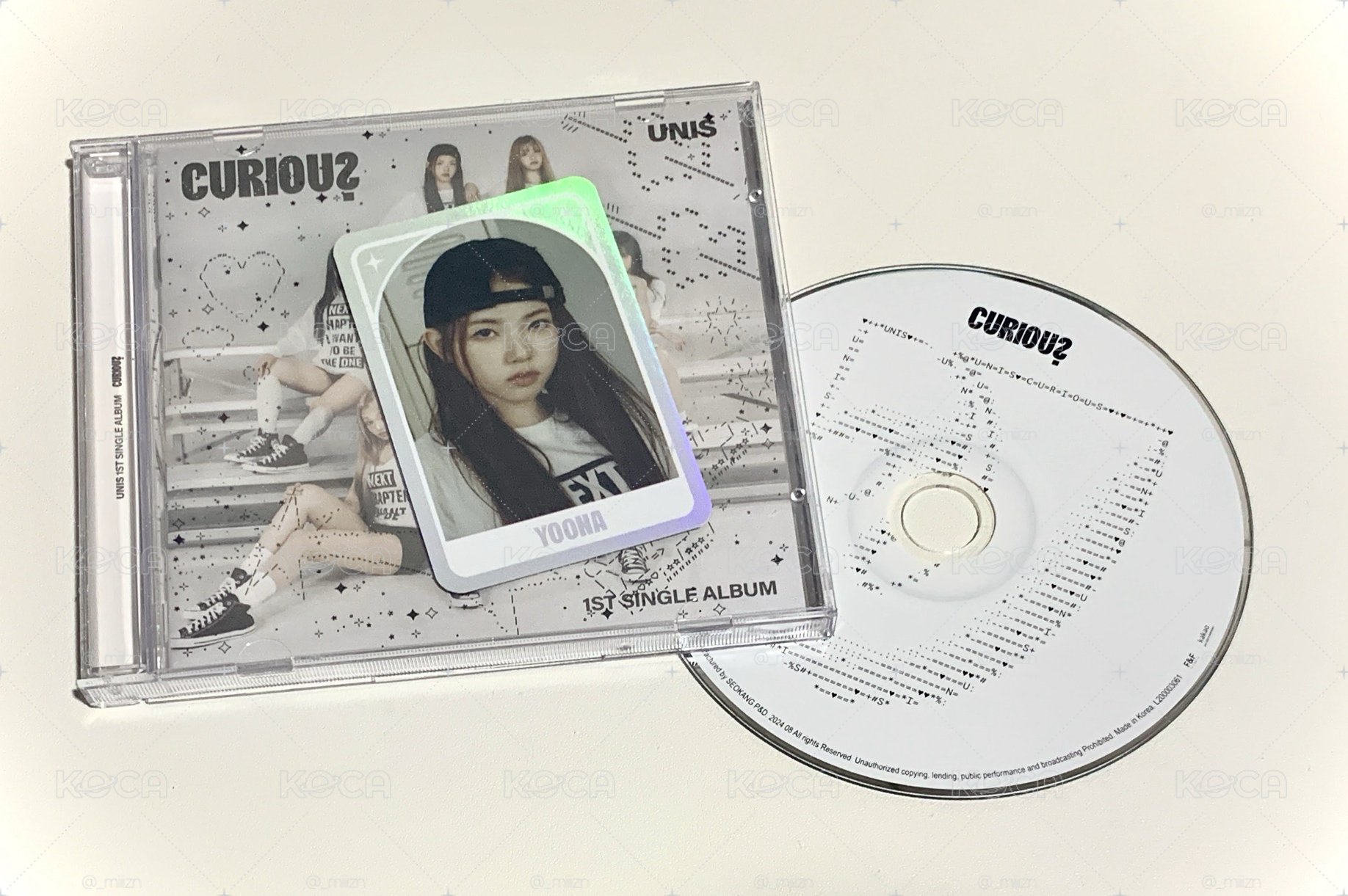 UNIS｜潤婭｜CURIOUS 專輯卡 ver.Photobook 閃卡