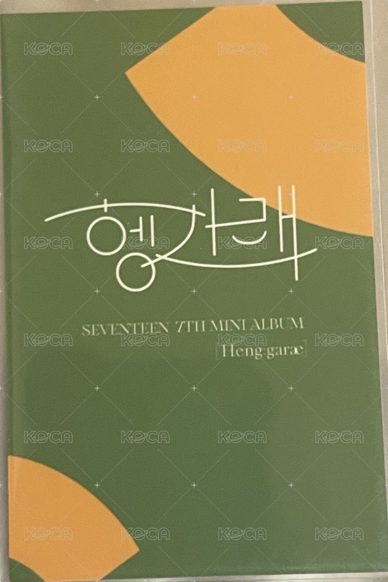 MINI7 interpark 特典卡 漁夫帽勳 背面