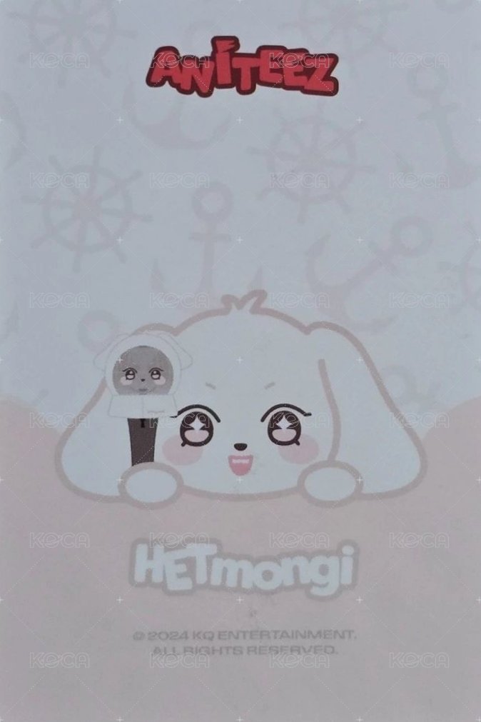 ANITEEZ IN ILLUSION 周邊卡 LIGHT STICK COVER 背面