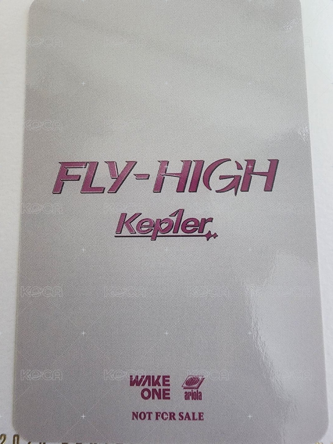 FLY-HIGH 索尼 幸運卡  背面