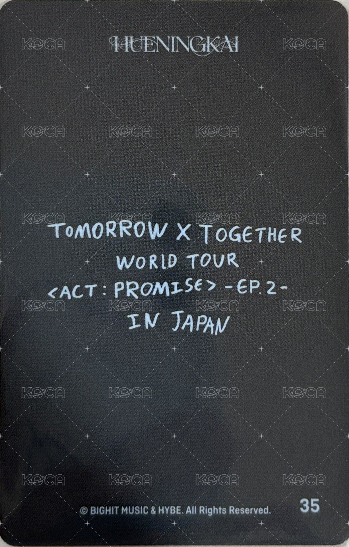 EP.2 世巡 隨機卡  背面