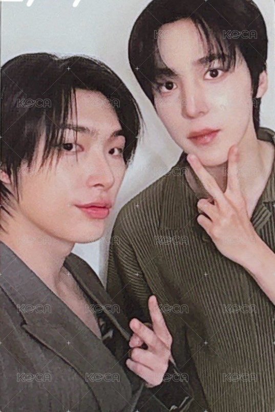 ATEEZ x BRMUD 代言卡  正面