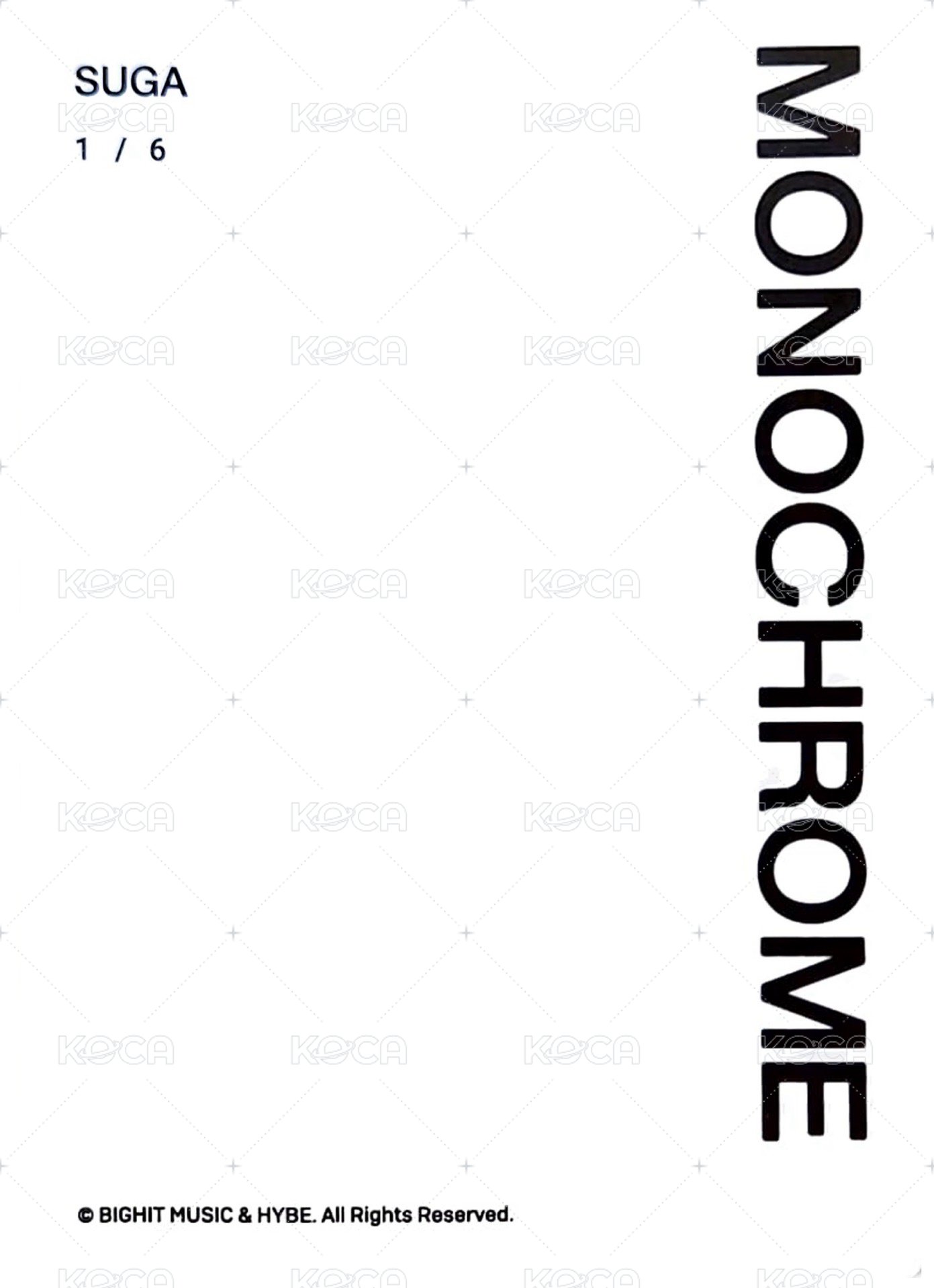 MNCR展 隨機卡 (1/6) 背面