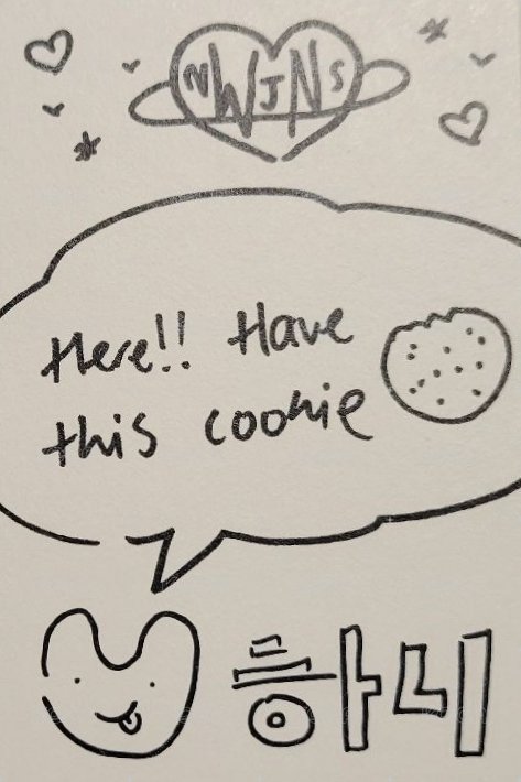 New Jeans 專輯卡 WVS B ver. 背面