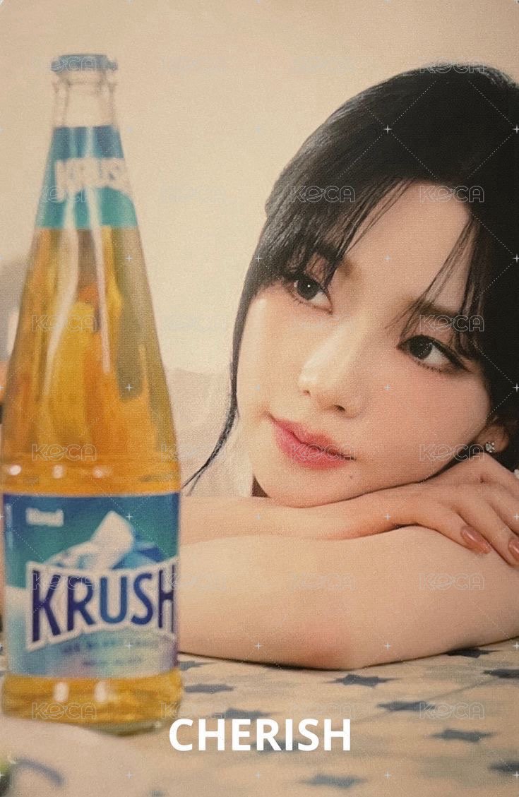 代言卡 Krush柚 正面