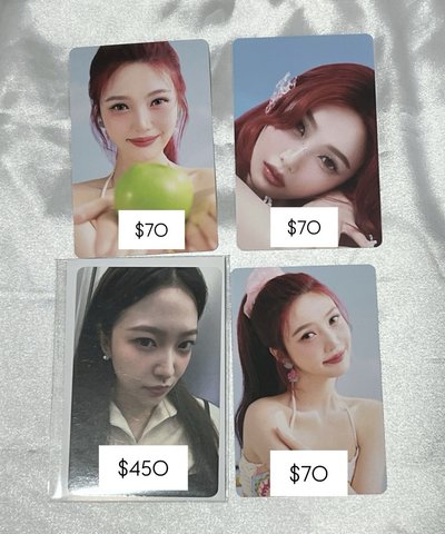 Red Velevt 年曆 隨機卡 電影卡 專卡 Fanmeeting Irene Seulgi Joy Yeri