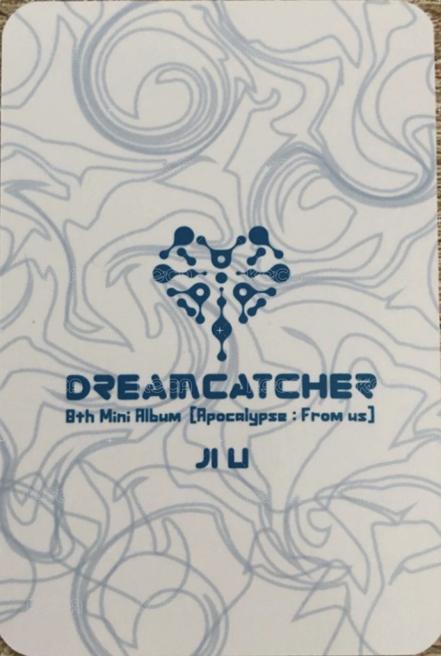 迷你八輯 專輯卡 (電子專固配卡) 背面